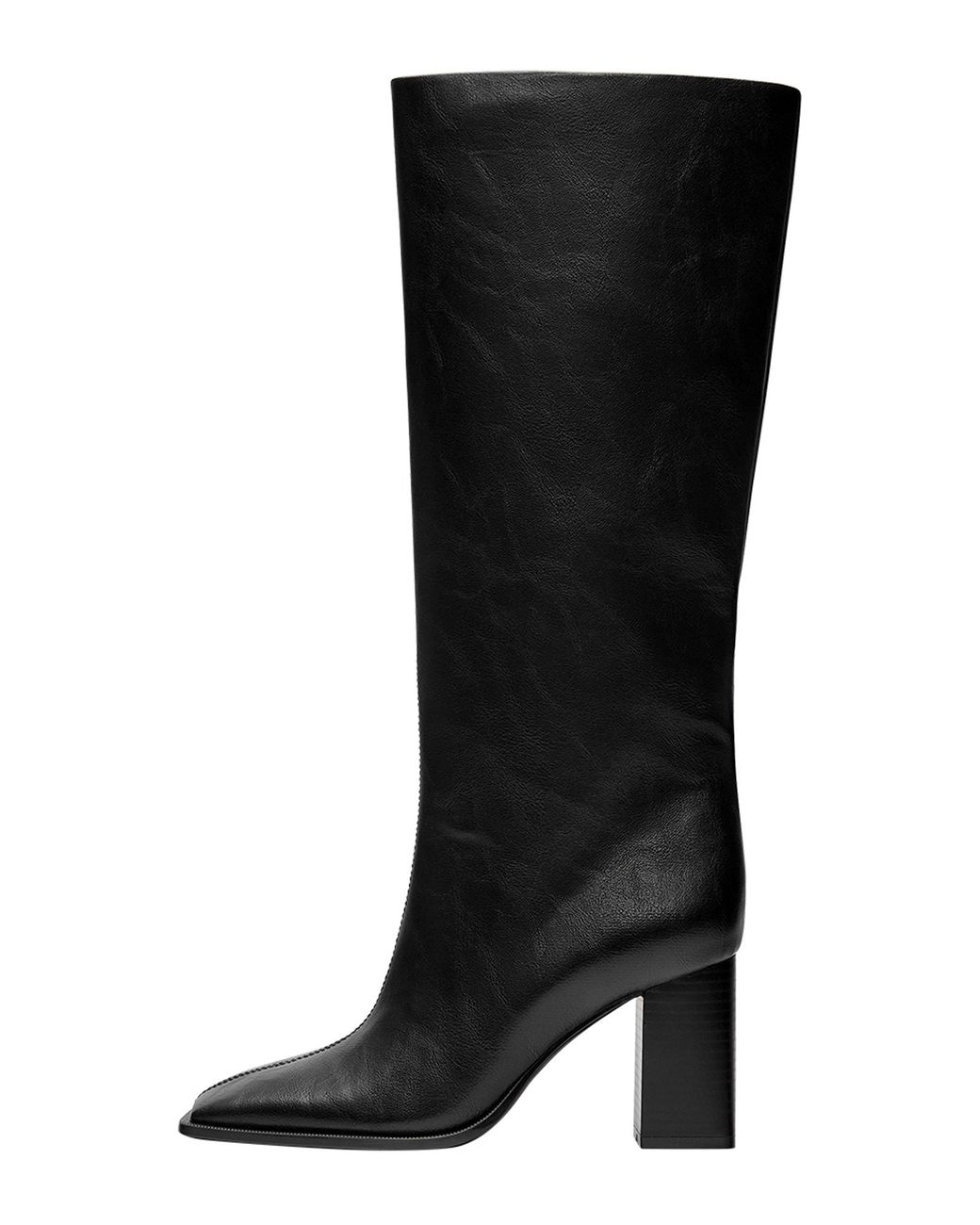 Pull&Bear Black Stiefel