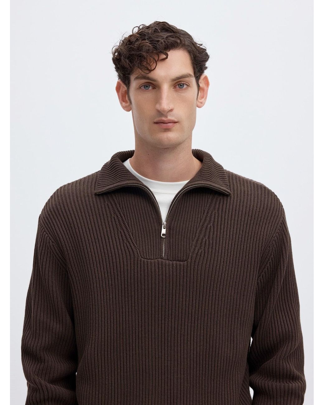 SELECTED Pullover Slhdry in Gray für Herren