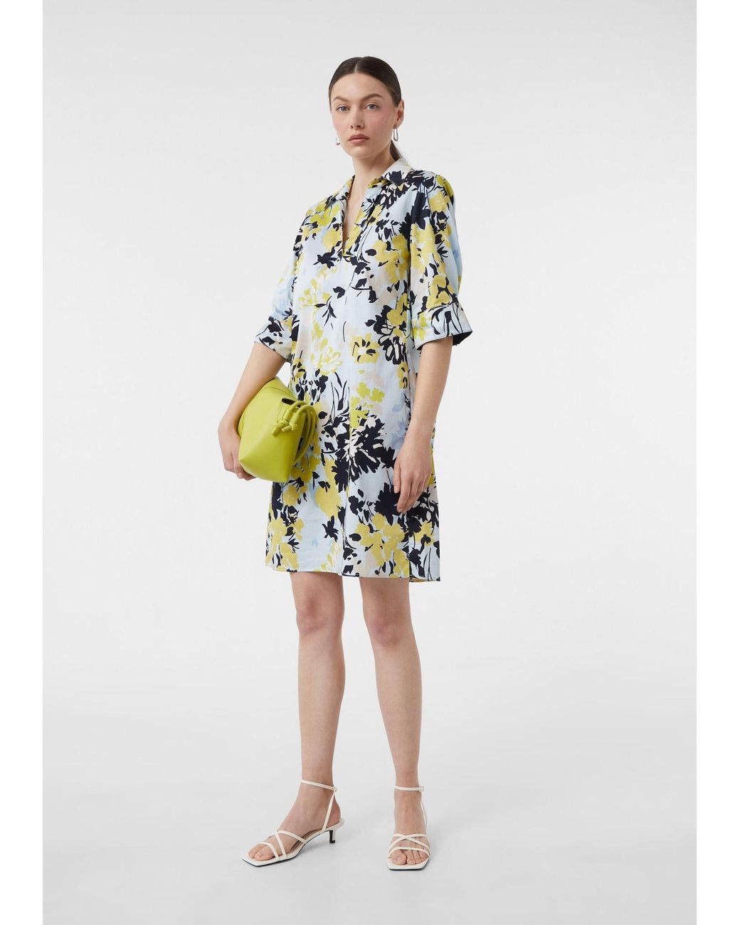 Comma, White Kleid