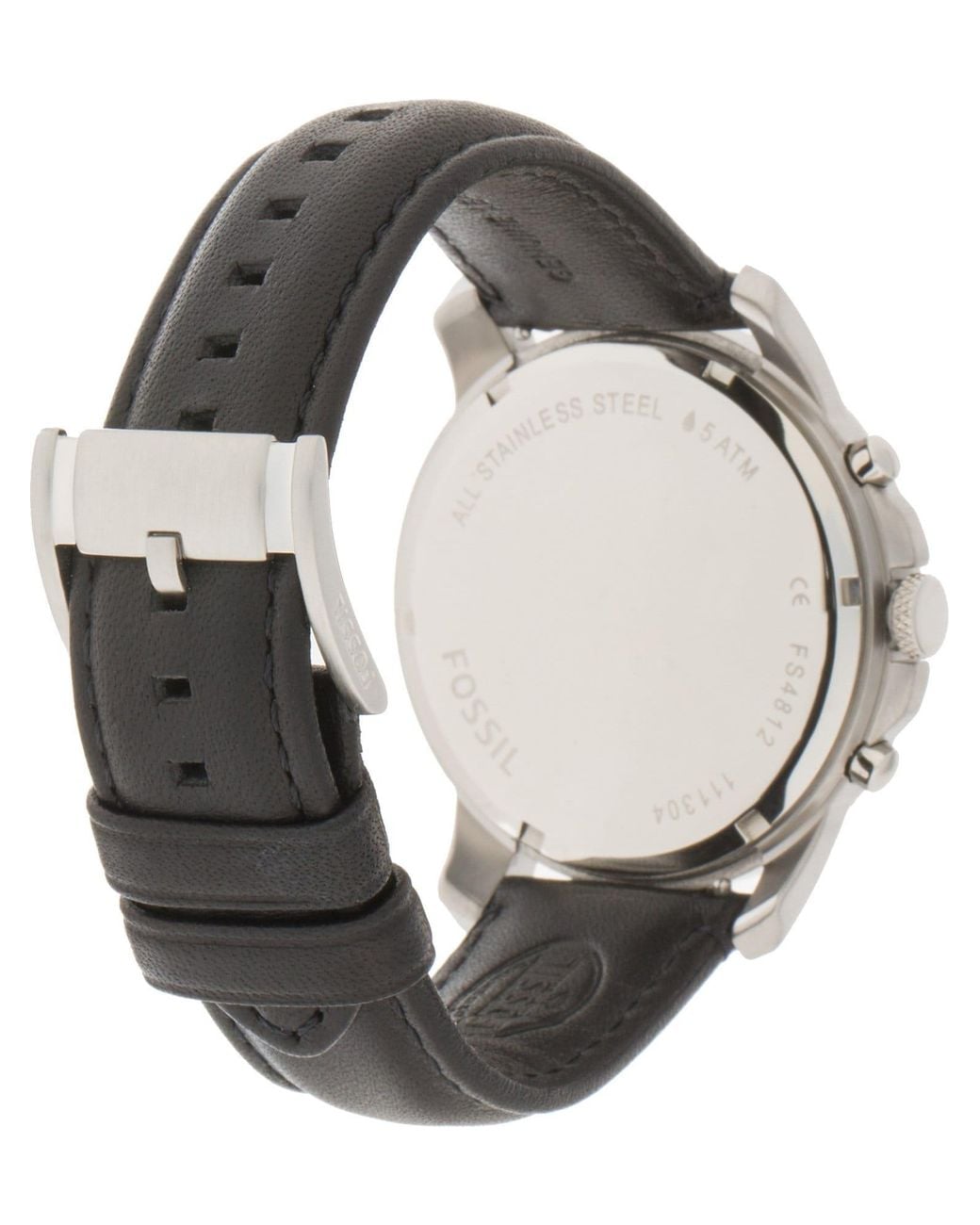 Fossil Uhr in Black für Herren