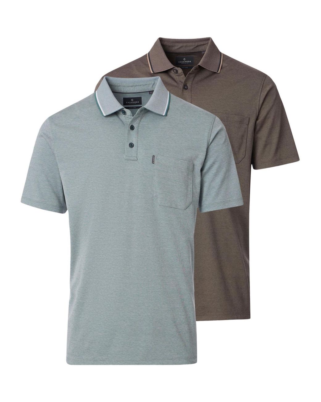 CASA MODA Shirt Basic in Gray für Herren