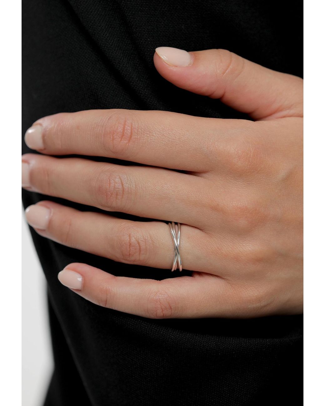 Elli Jewelry White Ring Trio