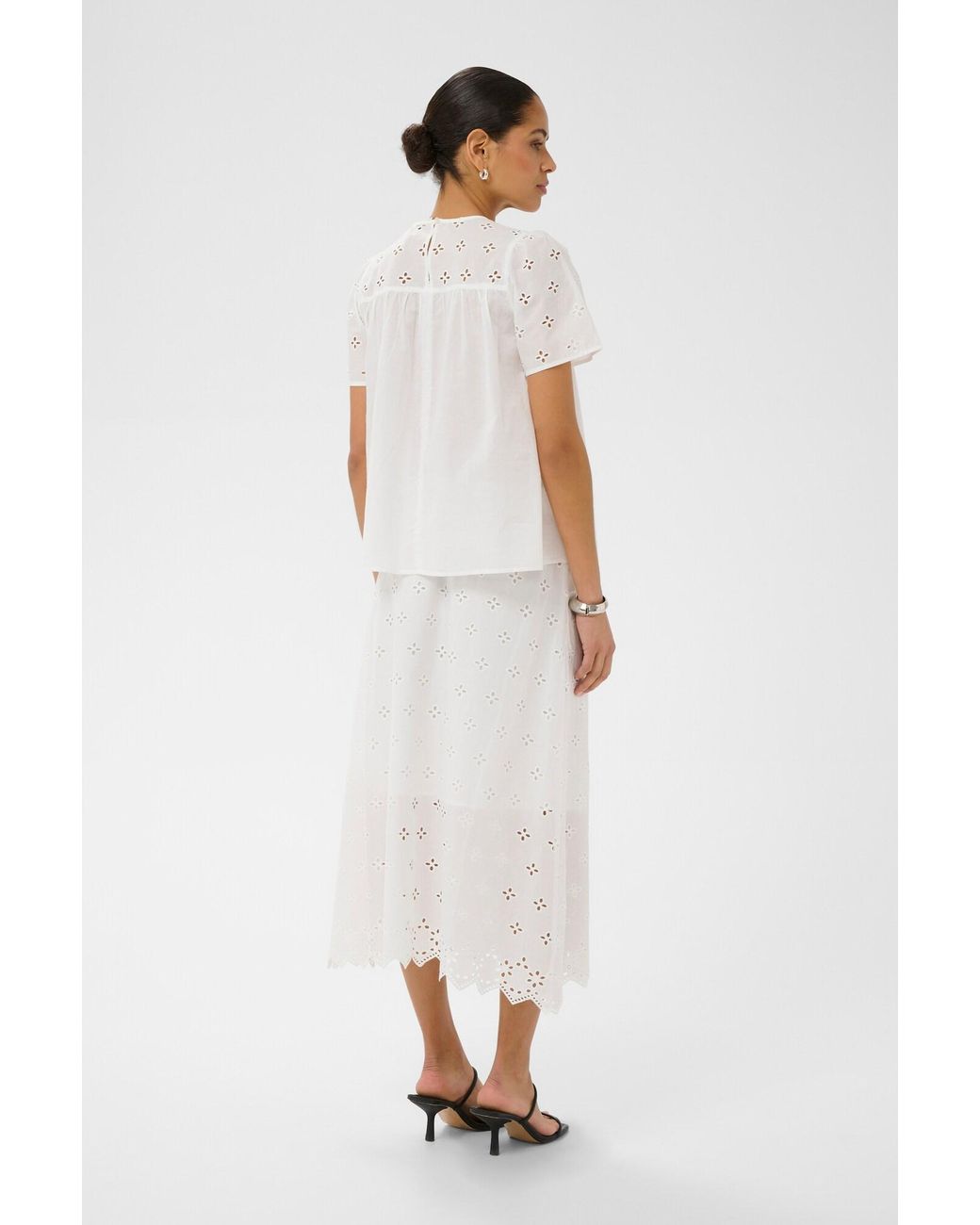 Kaffe White Bluse