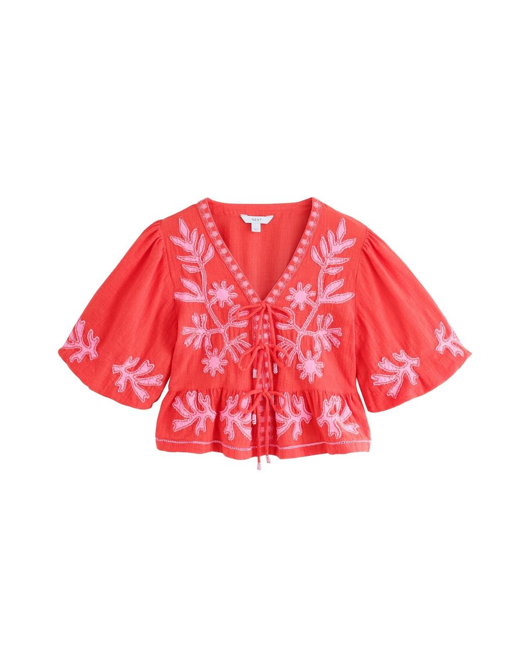 Next Red Bluse