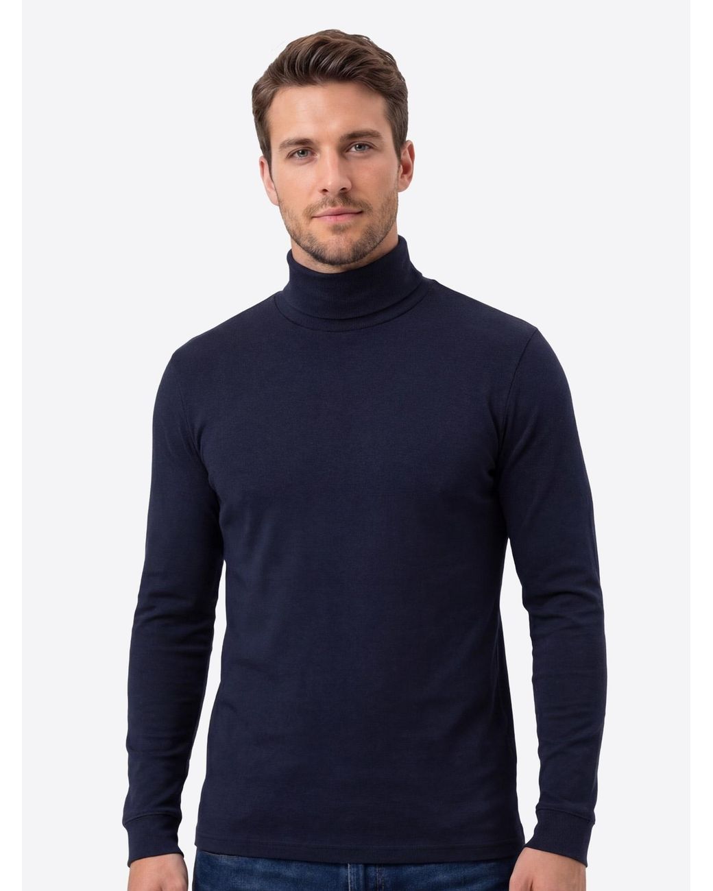 RAGMAN Shirt Basic in Blue für Herren