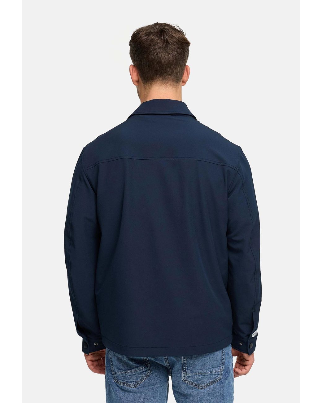 INDICODE Hemd Rommie in Blue für Herren