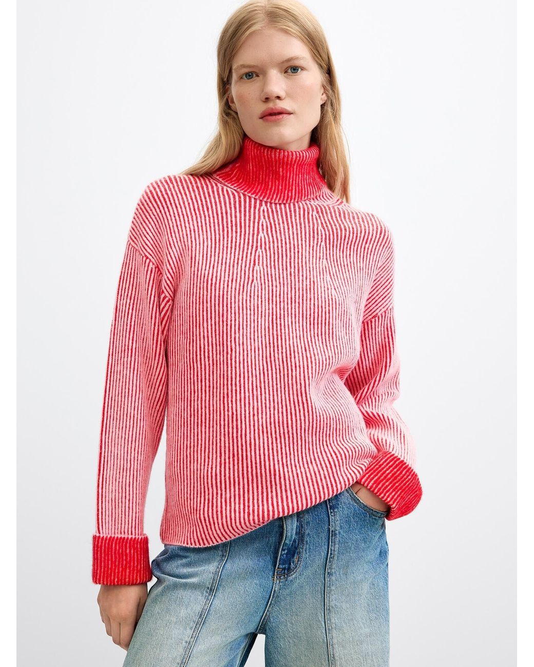 Desigual Pink Pullover