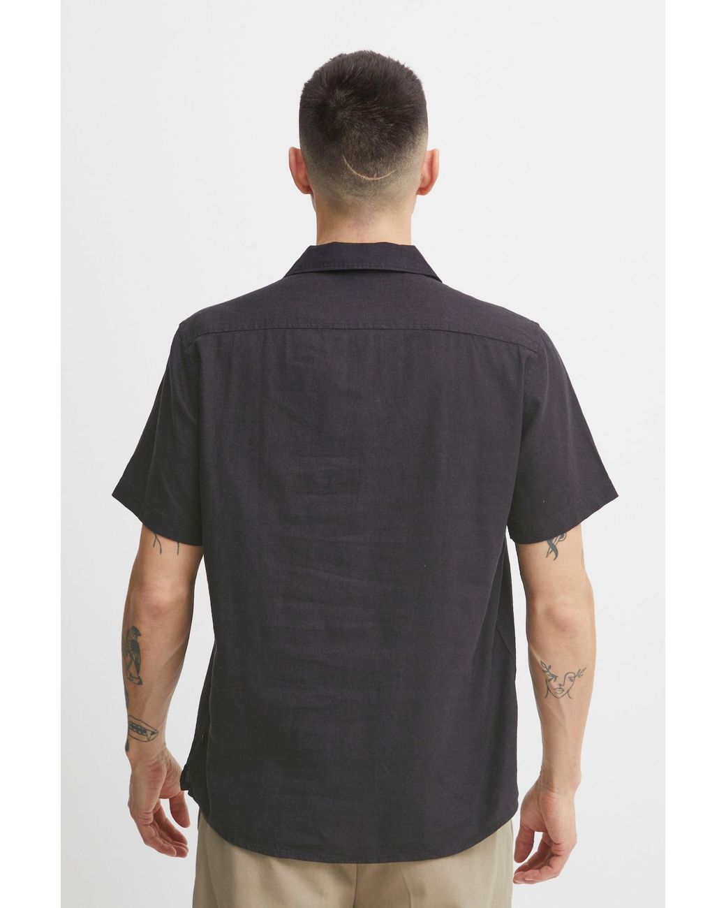 Solid Hemd Allan in Black für Herren