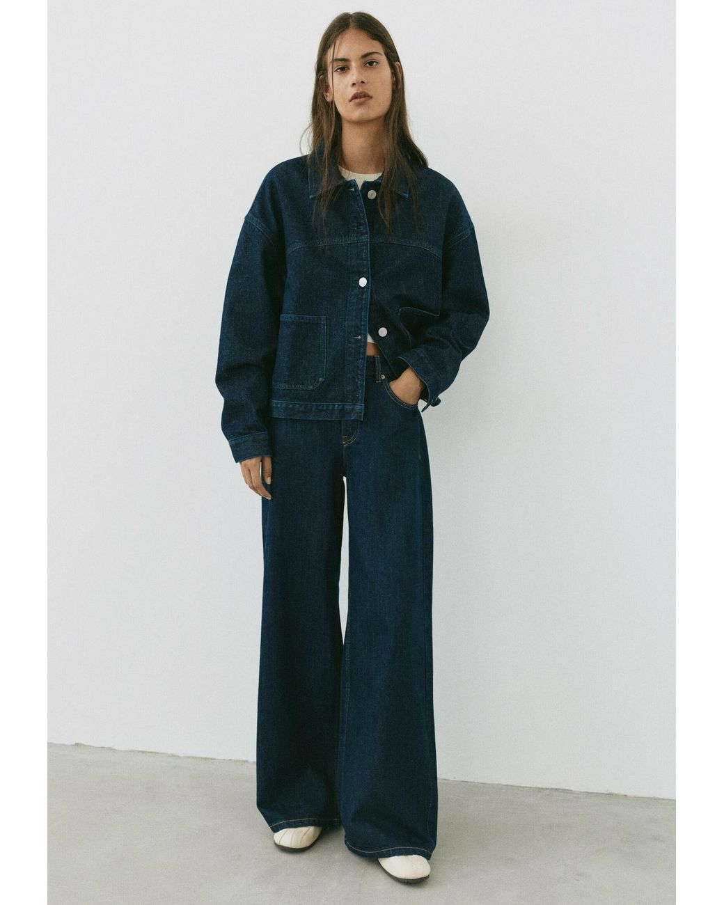 Pull&Bear Blue Jacke