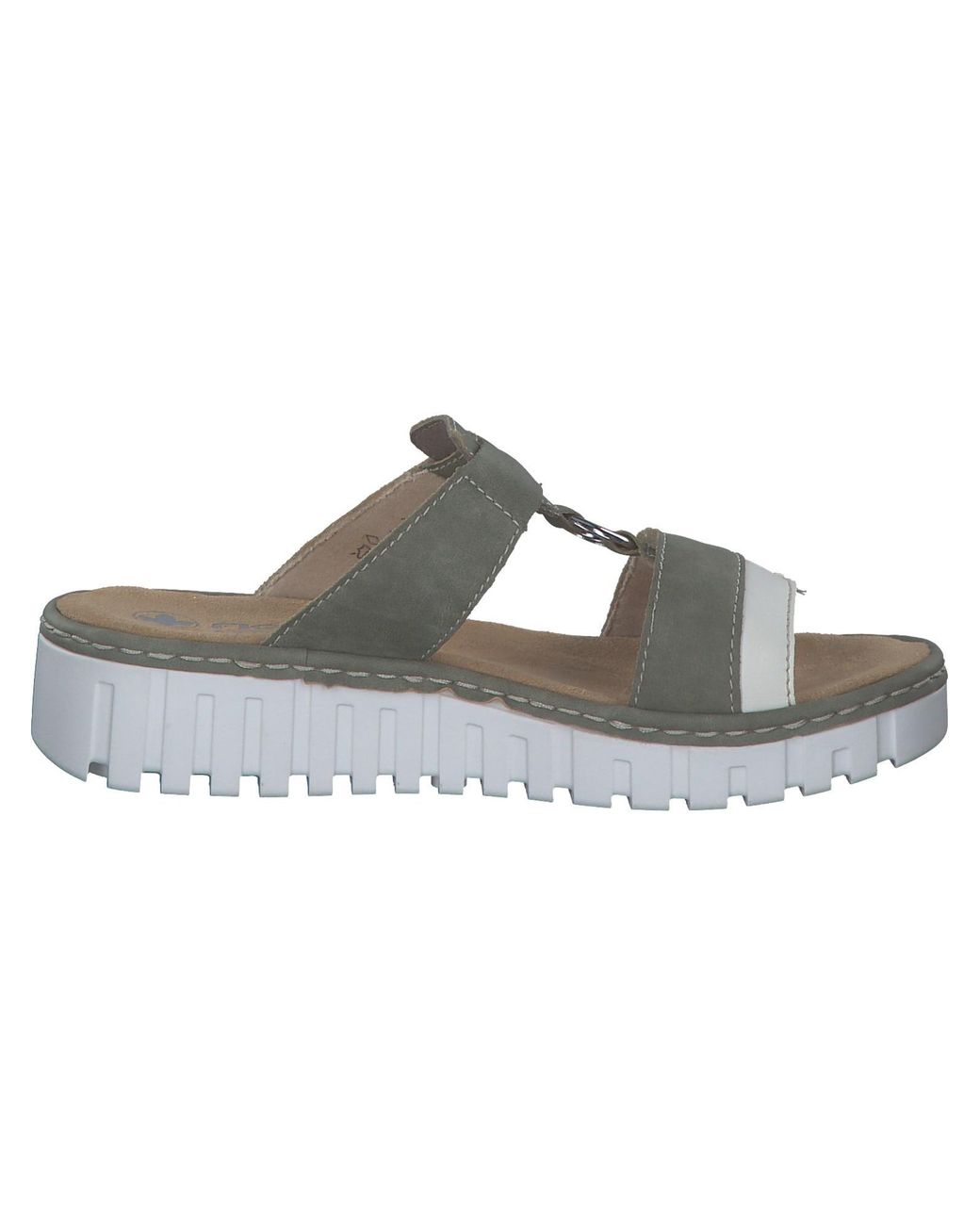 Rieker Gray Pantolette