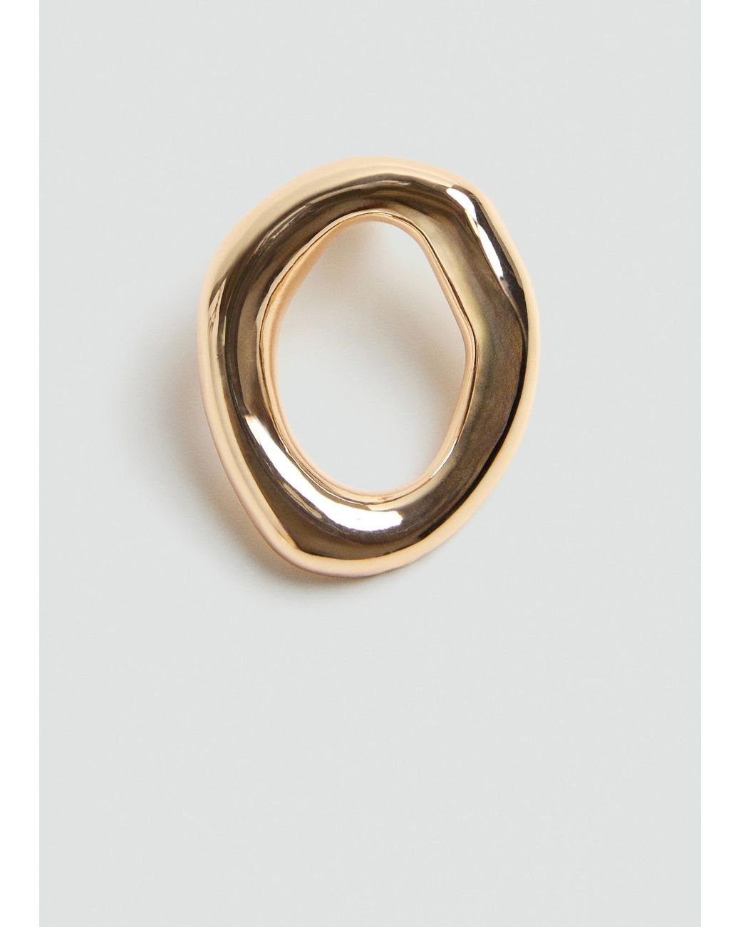 Mango Metallic Ohrringe Leire