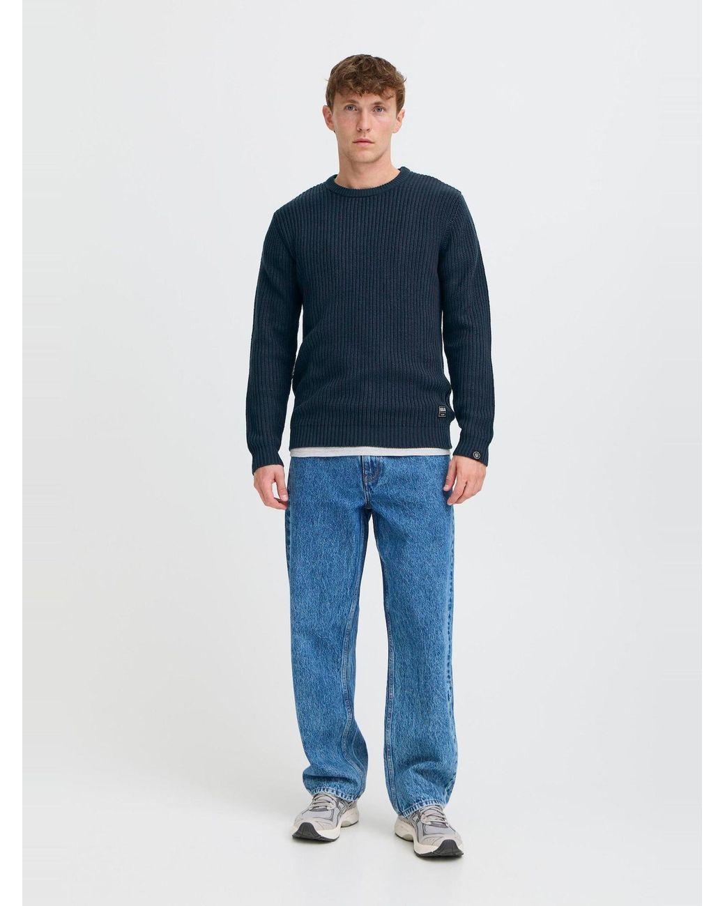 Solid Pullover Sdaron in Blue für Herren