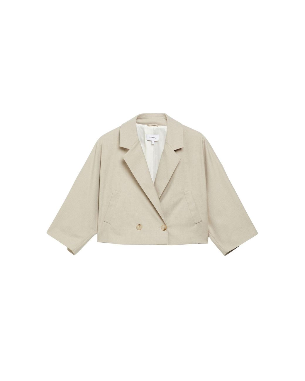 Comma, White Blazer