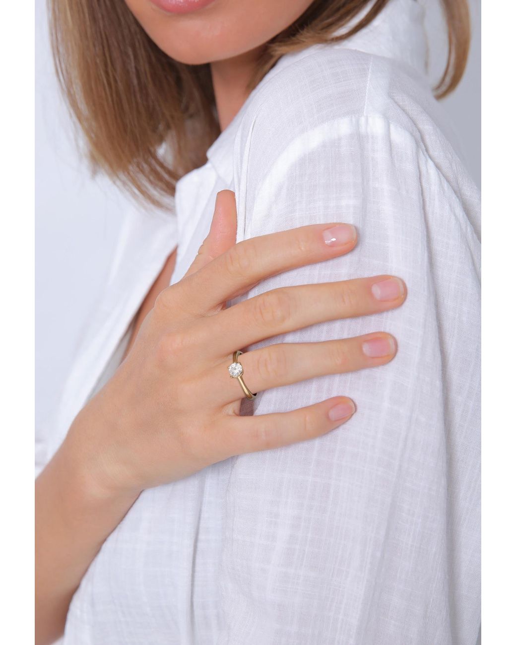Elli Premium White Ring