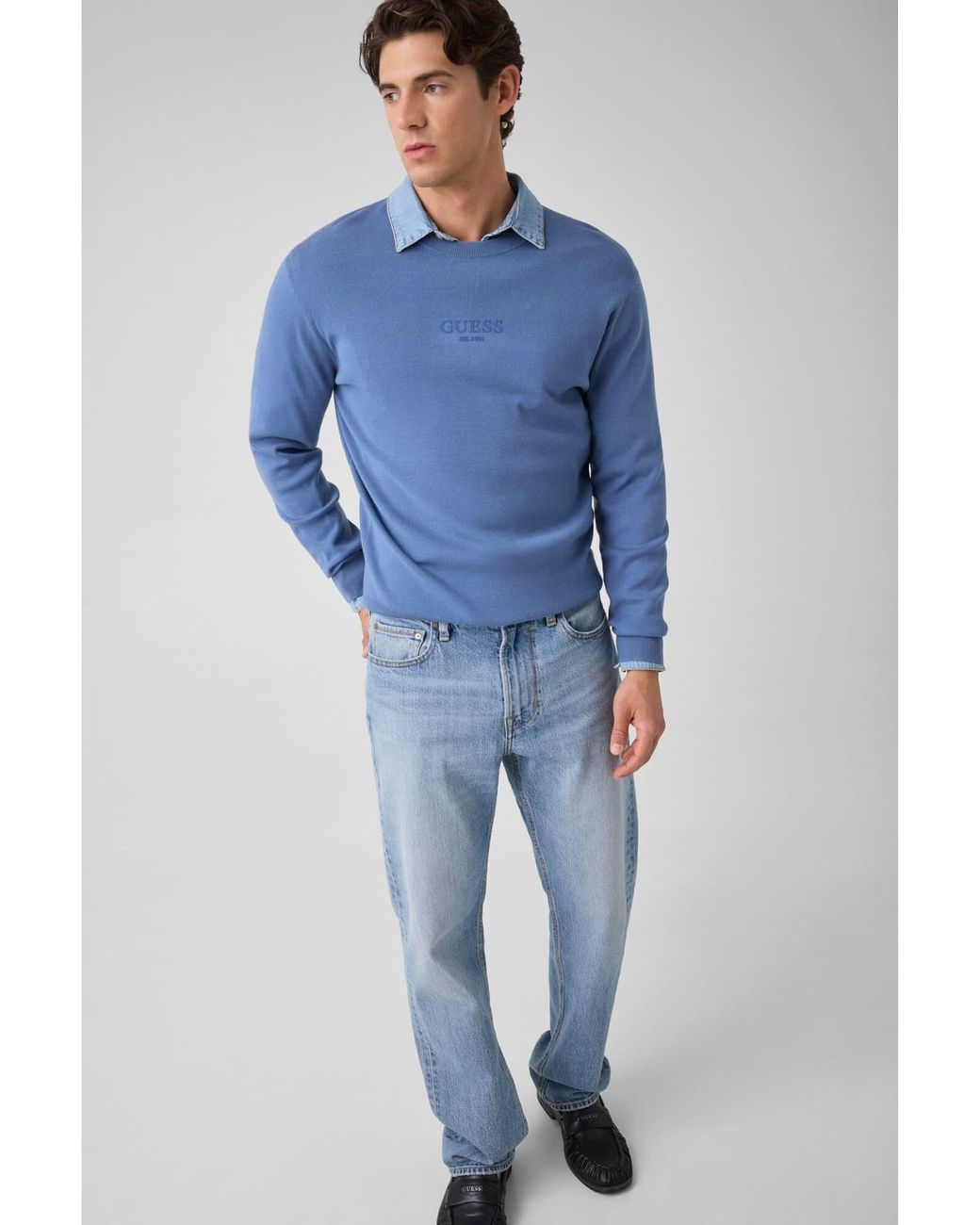 Guess Pullover in Blue für Herren