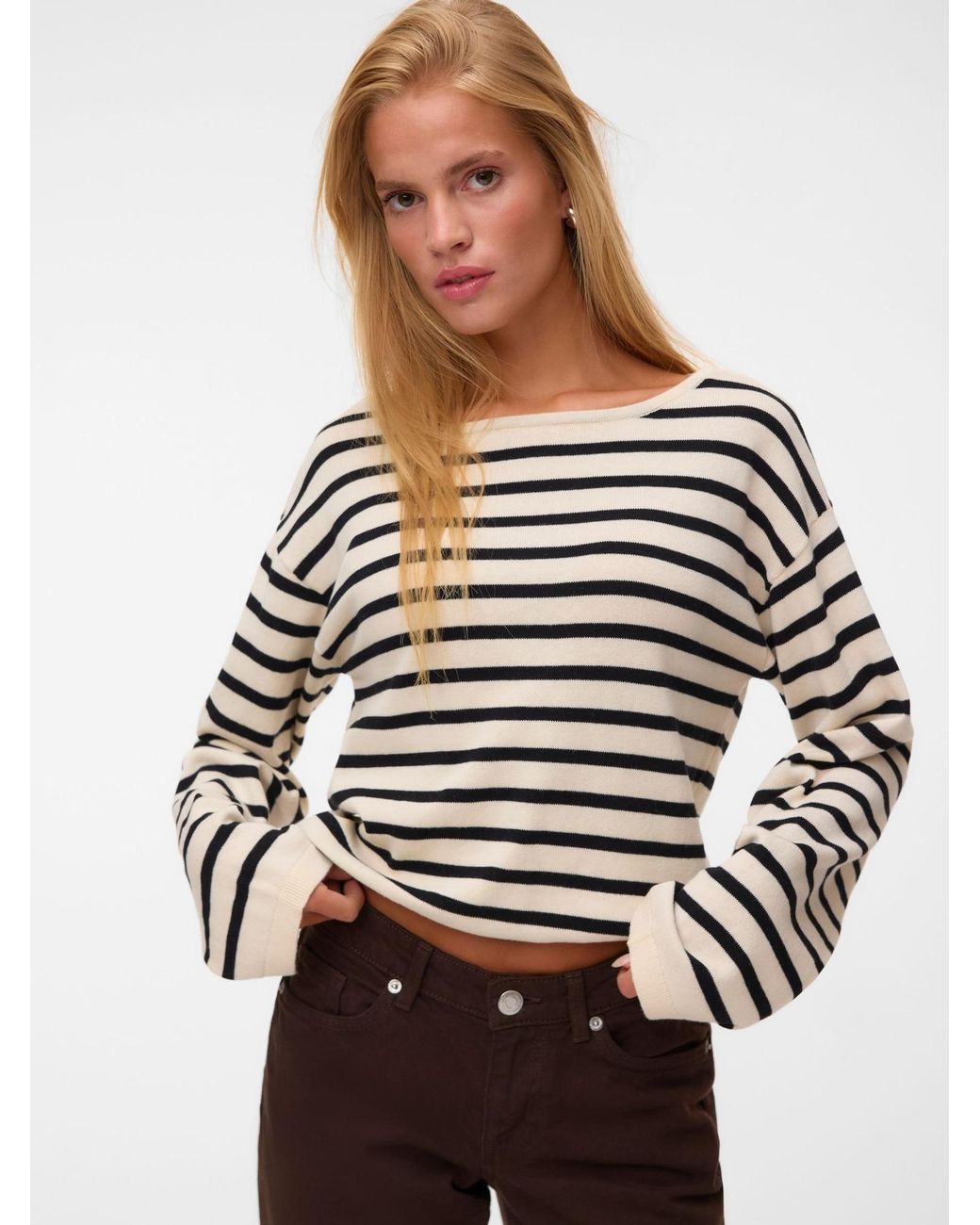 Vero Moda Black Pullover Vmnoma