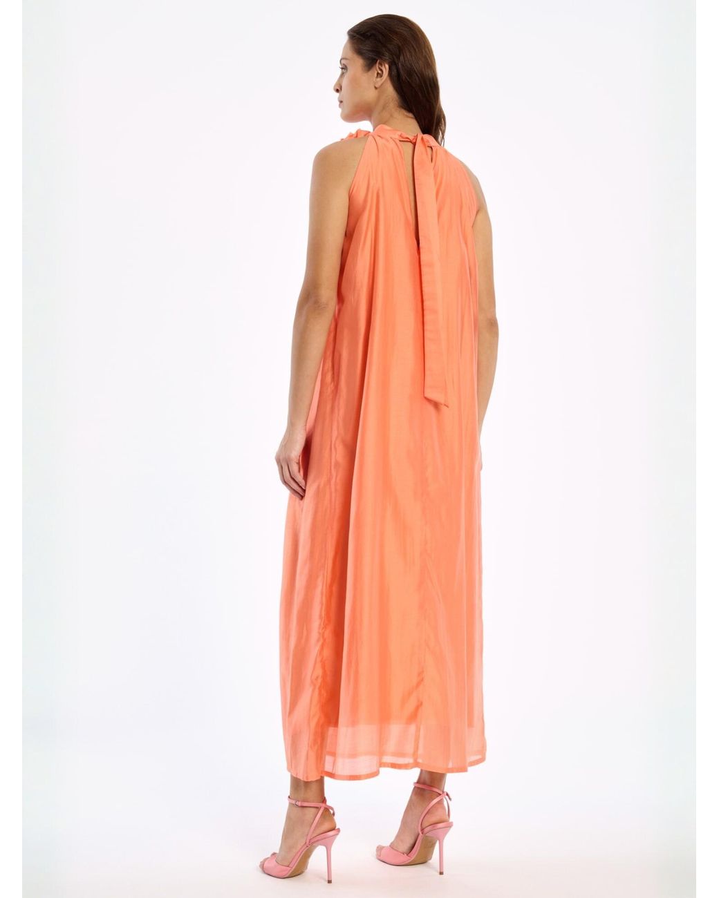 Ana Alcazar Orange Kleid Wakaby