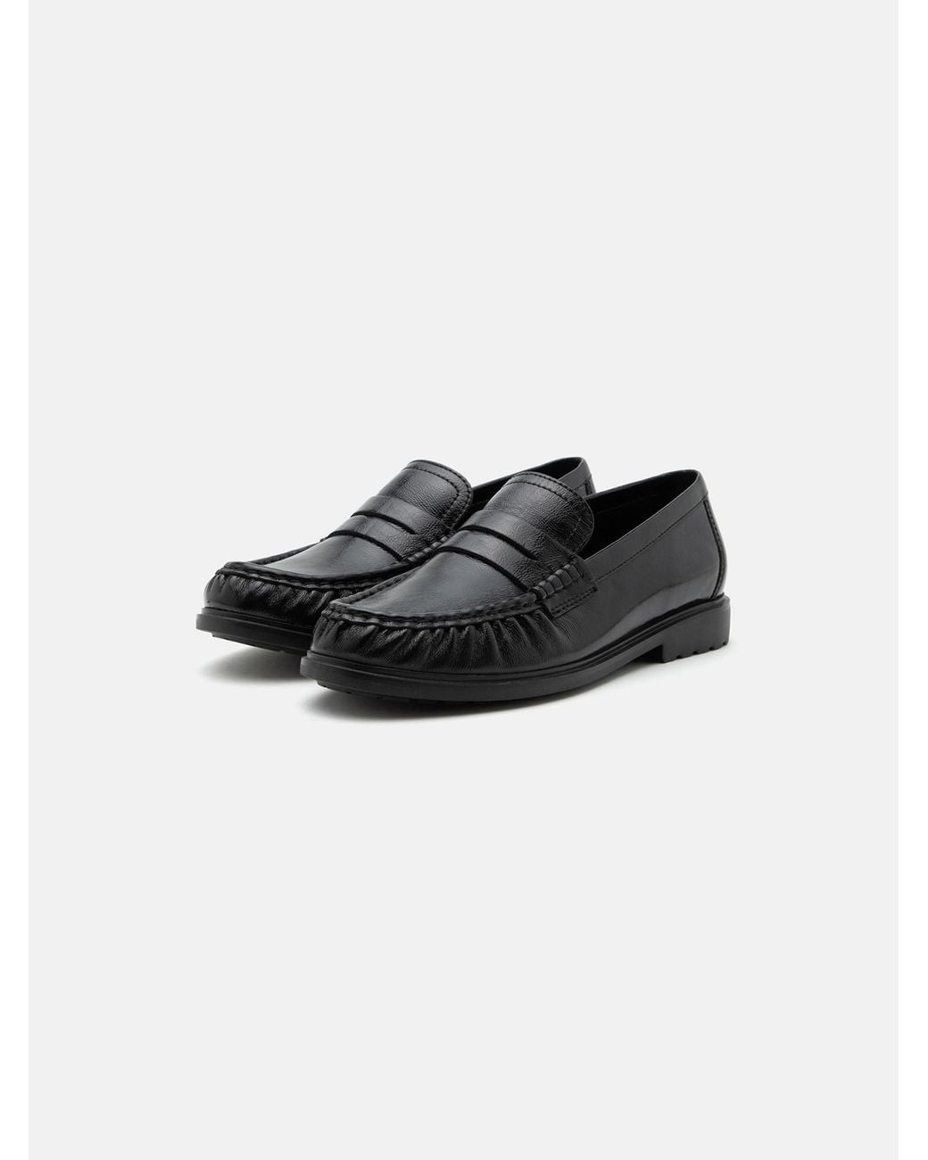 Gabor Black Slipper Leder Slipper