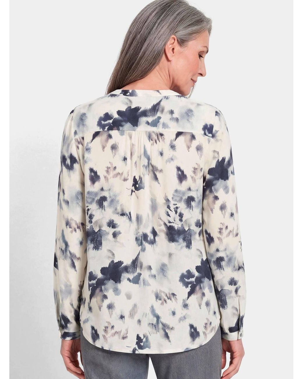 Goldner Gray Bluse