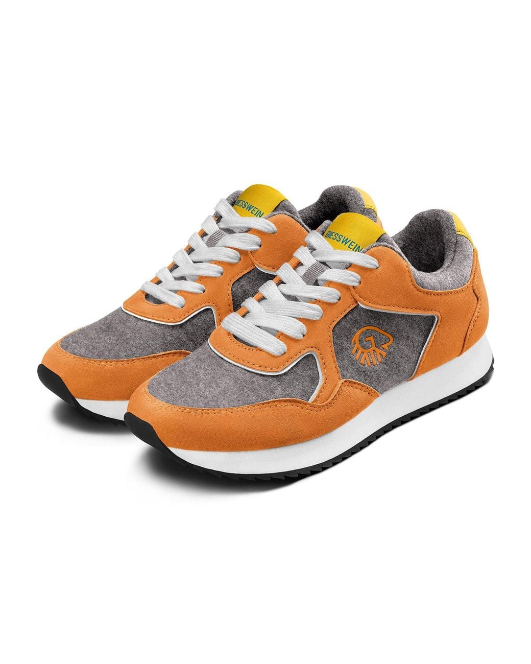 Giesswein Sneaker Retro Runner in Orange für Herren