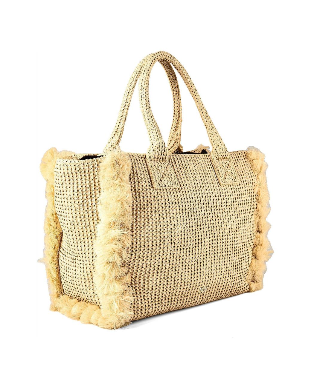 Pinko Metallic Strandtasche