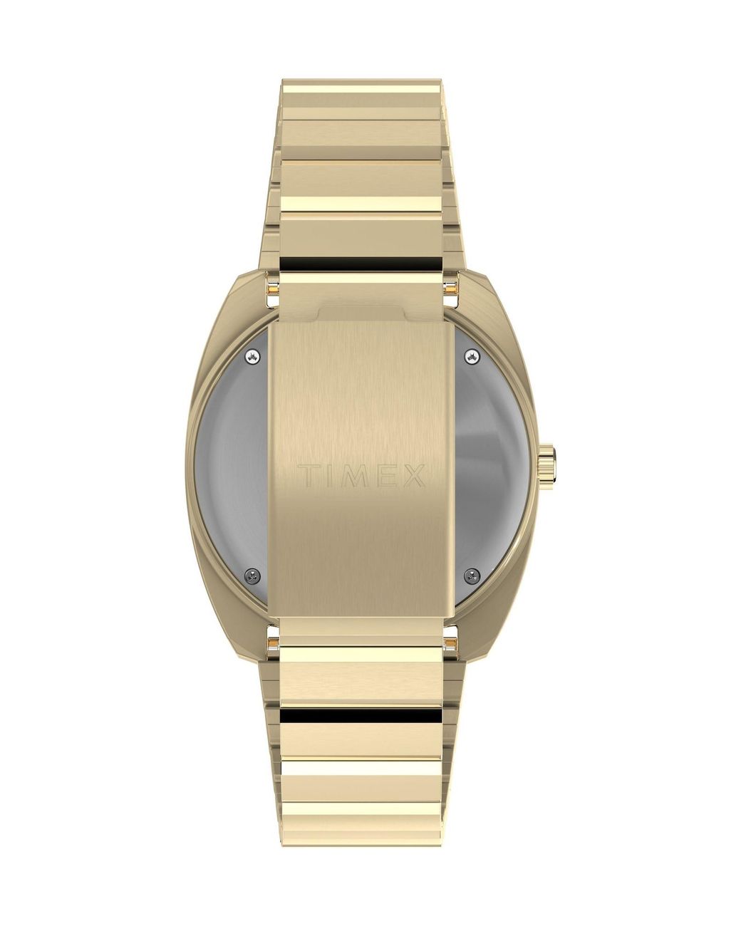 Timex Analoguhr Q1975 Enigma in Metallic für Herren