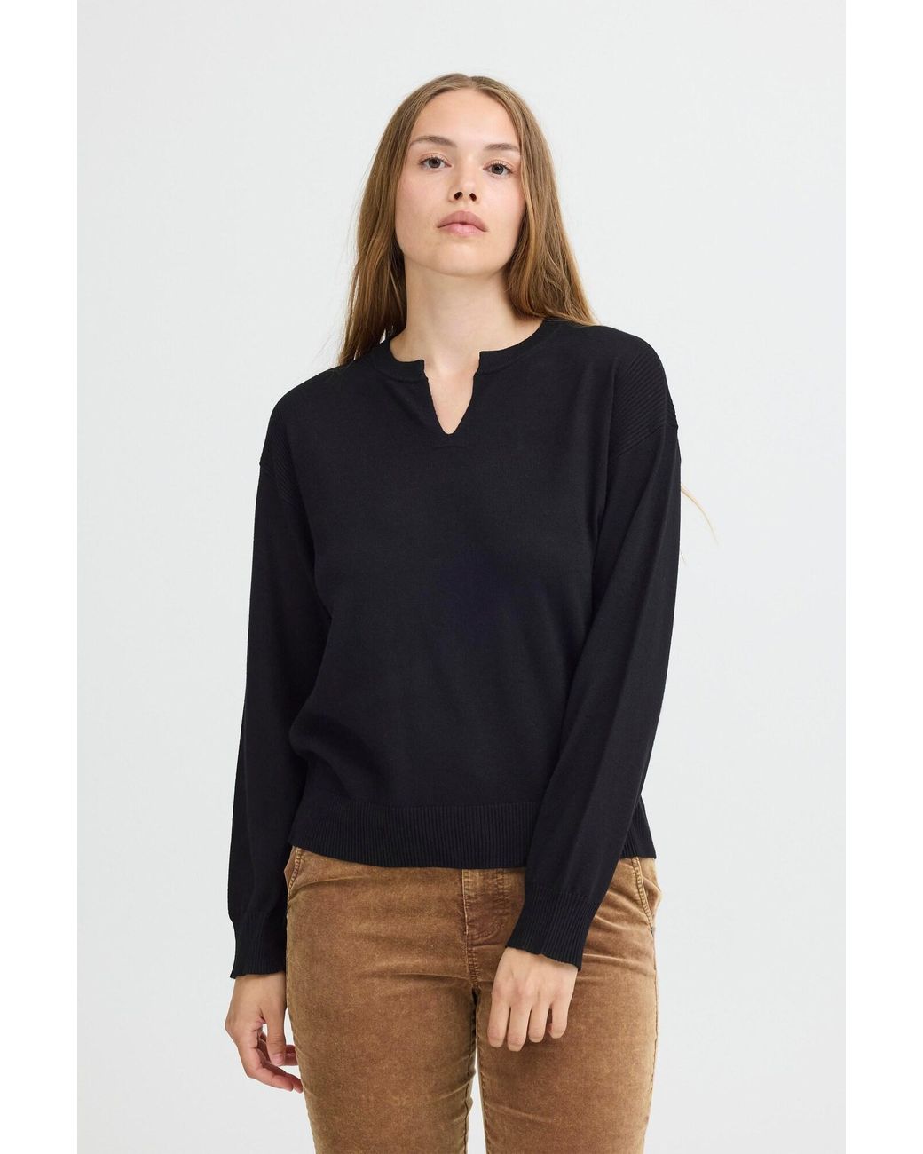 Pulz Black Pullover Pzsara