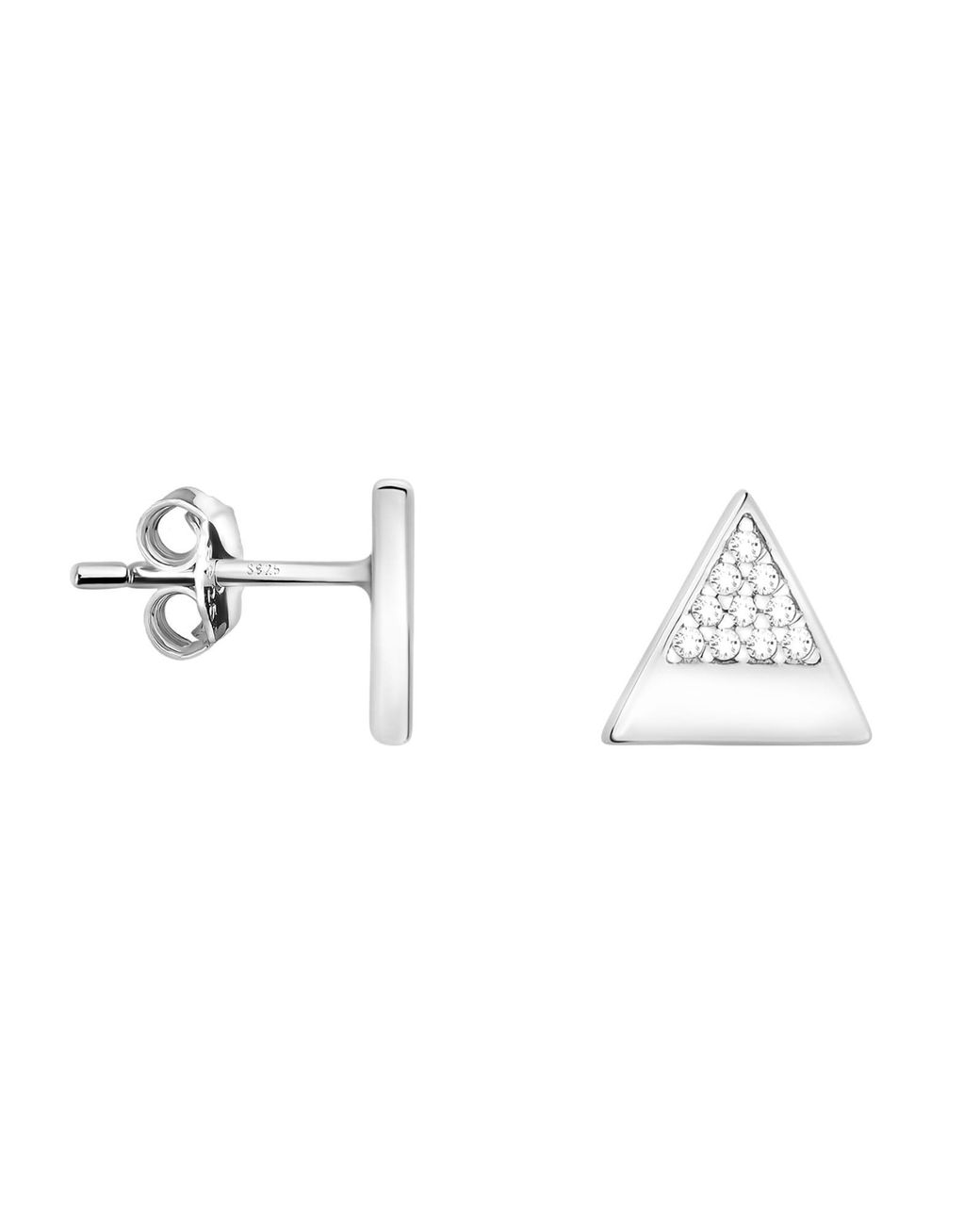 Sofia Milani Metallic Ohrringe Triangle