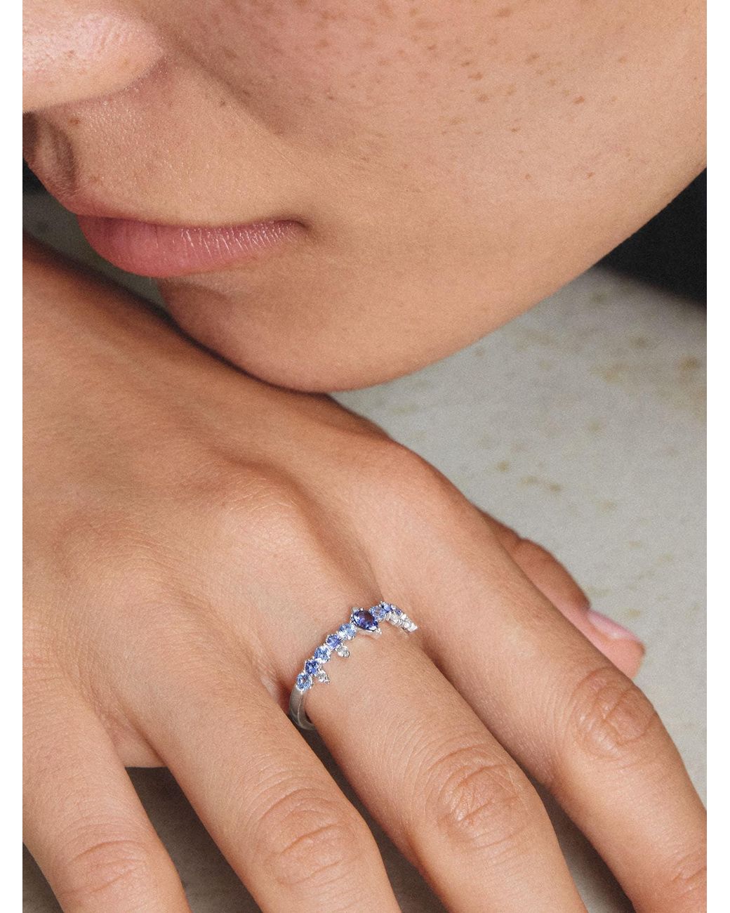 Thomas Sabo Blue Ring