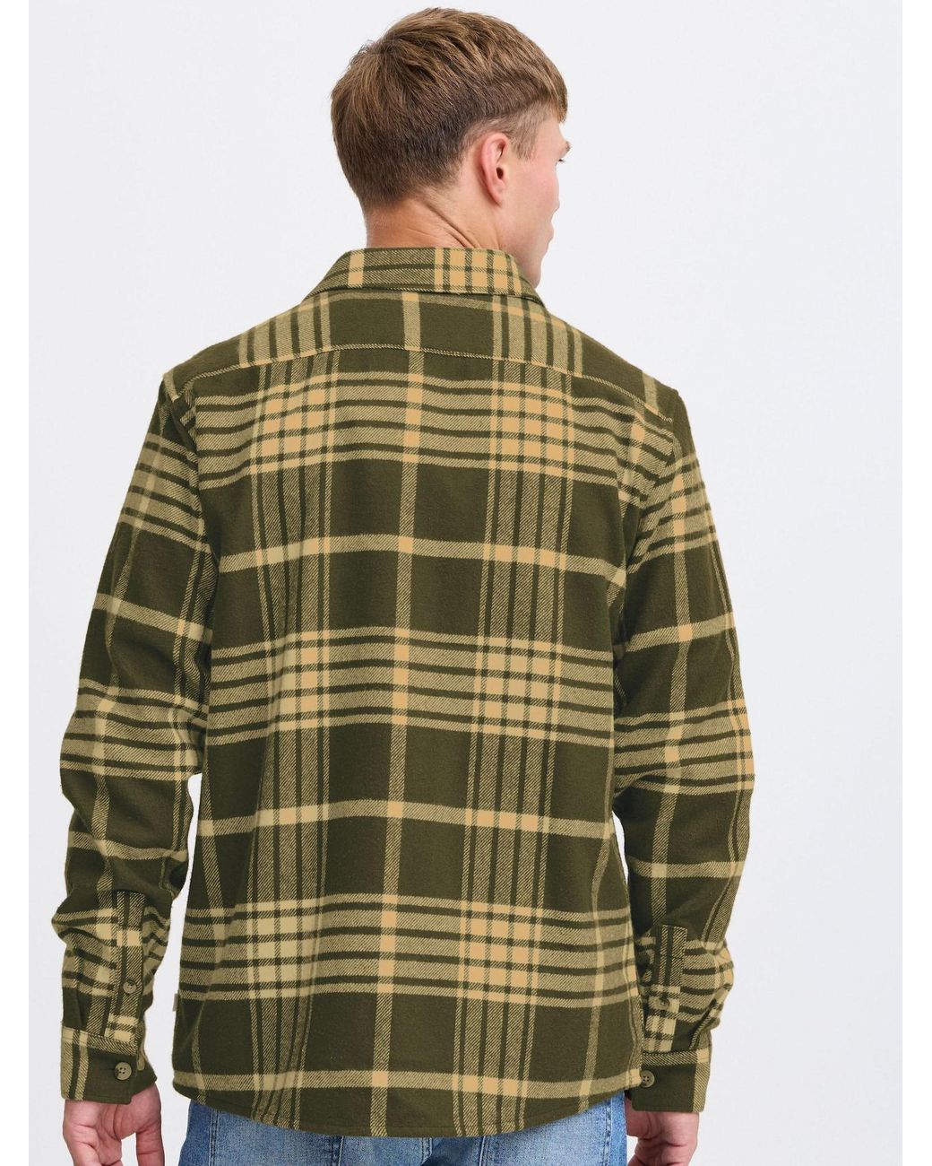 Solid Hemd Nab in Green für Herren