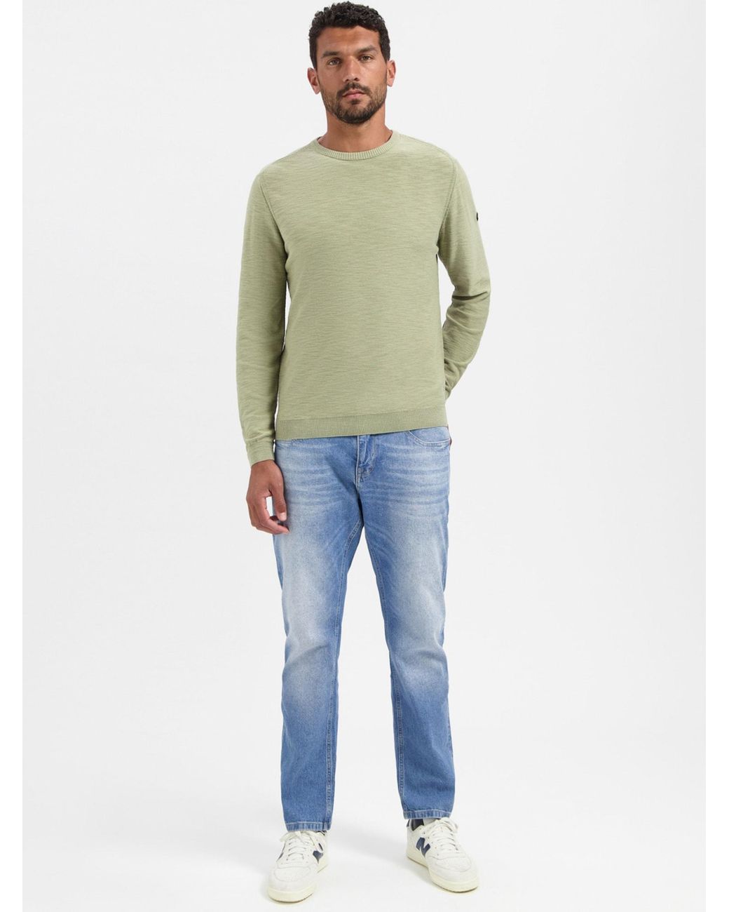 No Excess Pullover in Green für Herren
