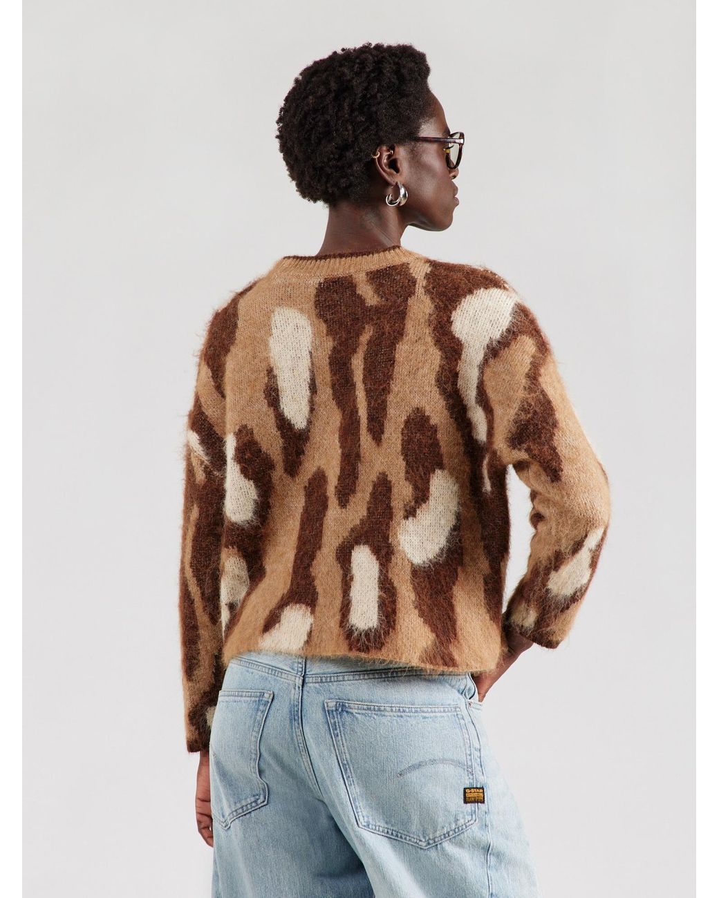 ONLY Brown Pullover Onledelie