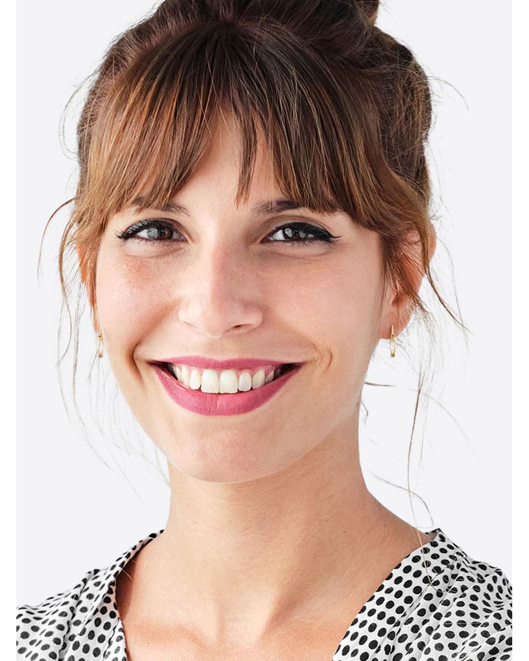 Sofia Milani Metallic Ohrringe Circle