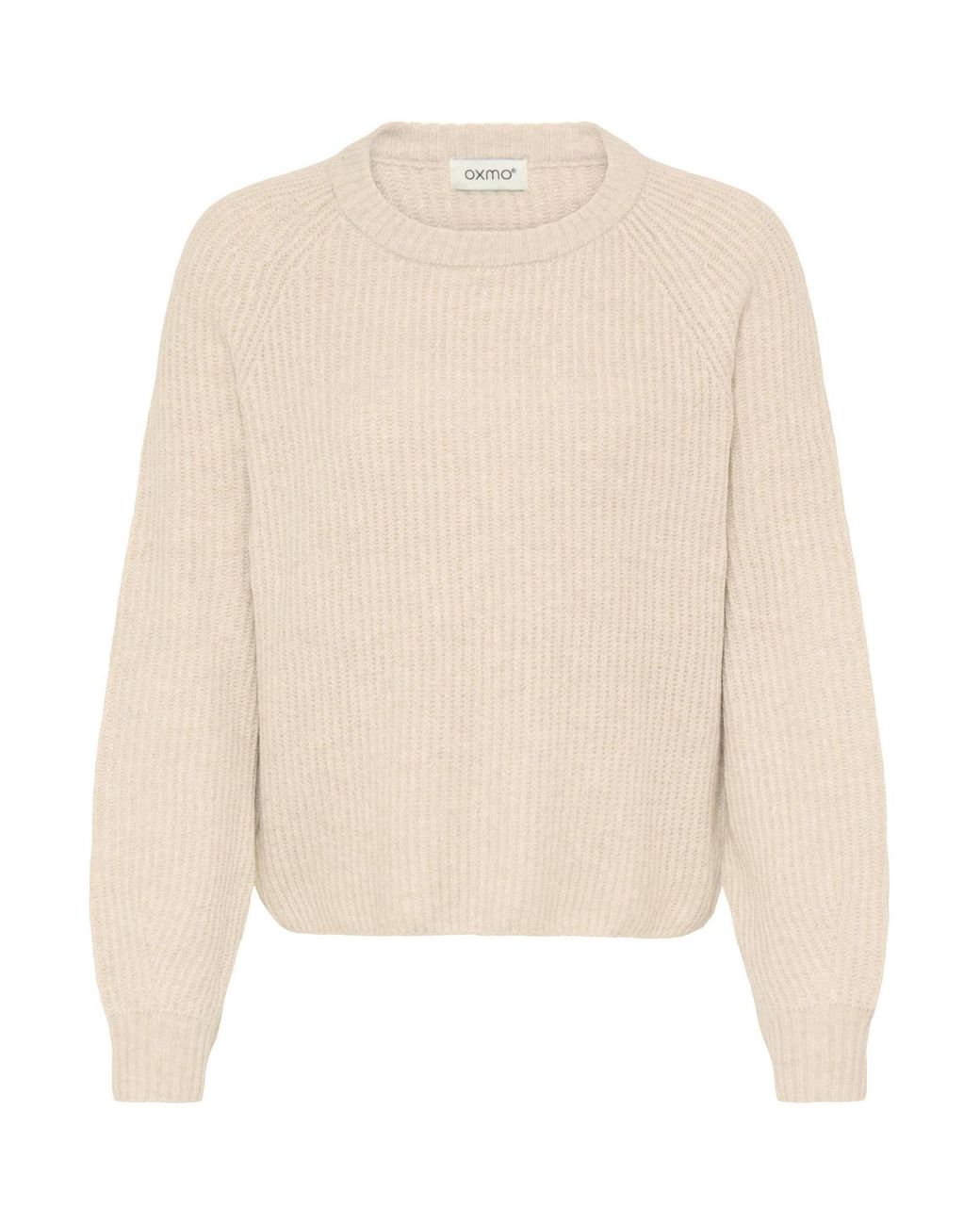 Oxmo White Strickpullover Oxifansi