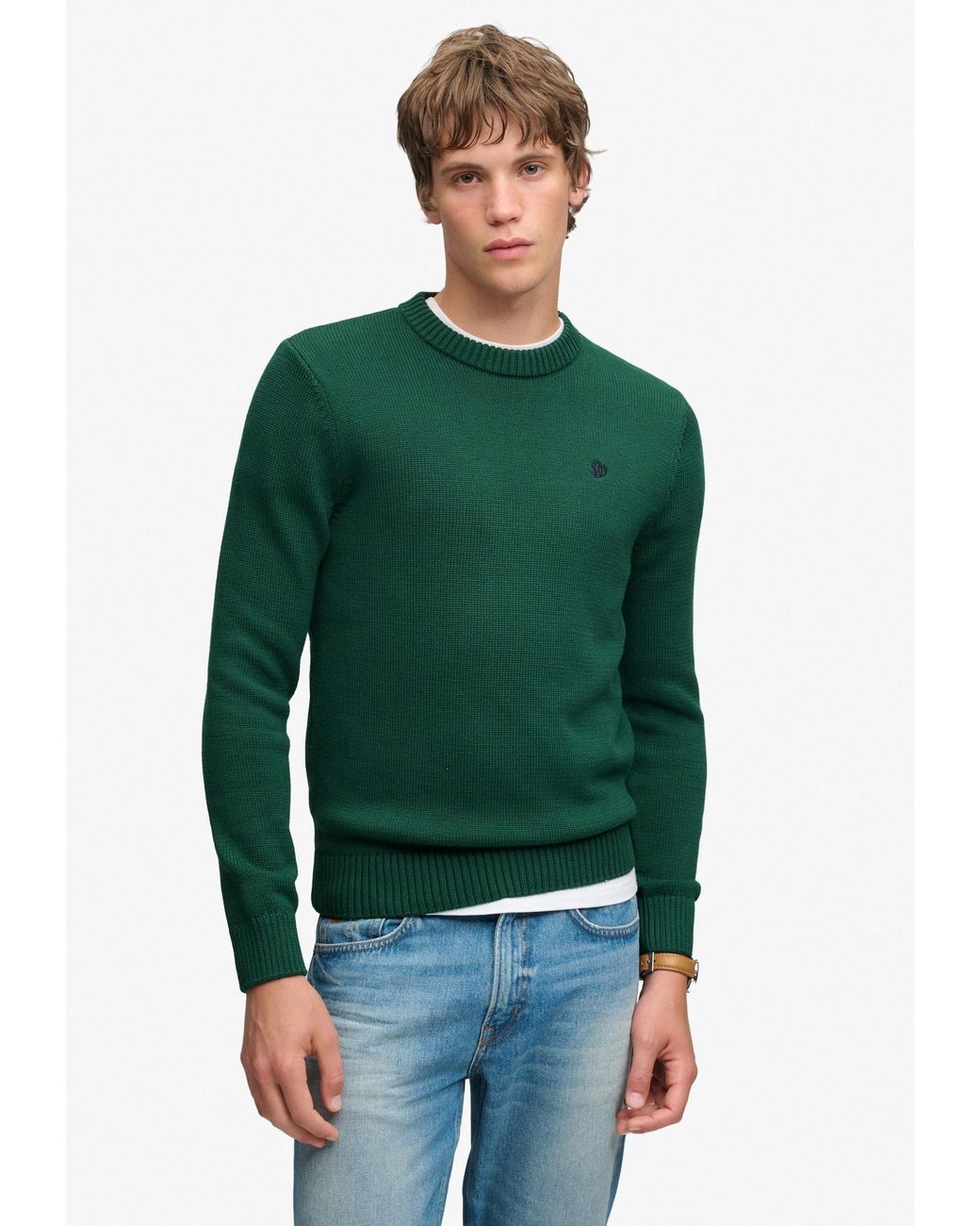 Superdry & Co Pullover in Green für Herren