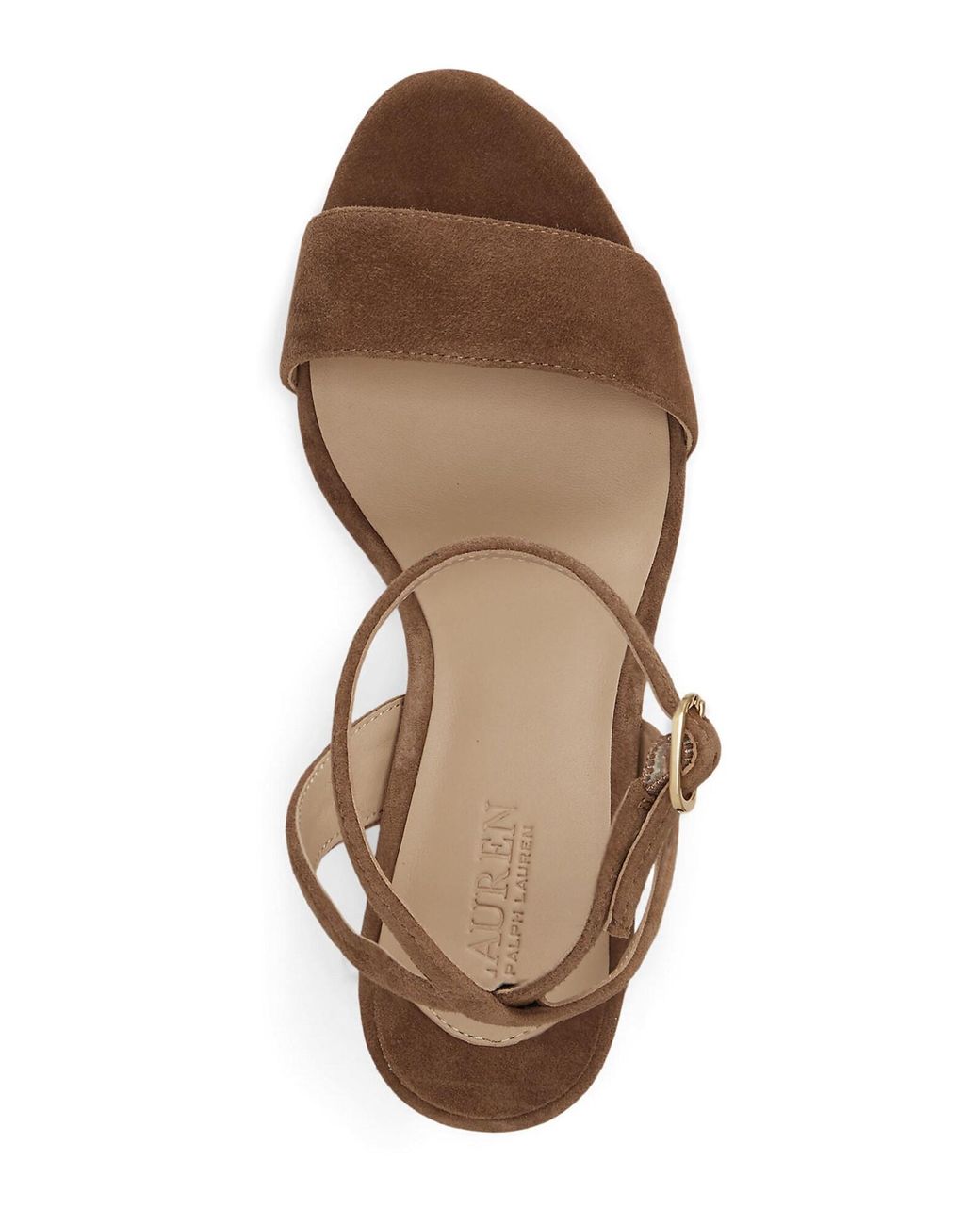 Ralph Lauren Metallic Sandale Gracy
