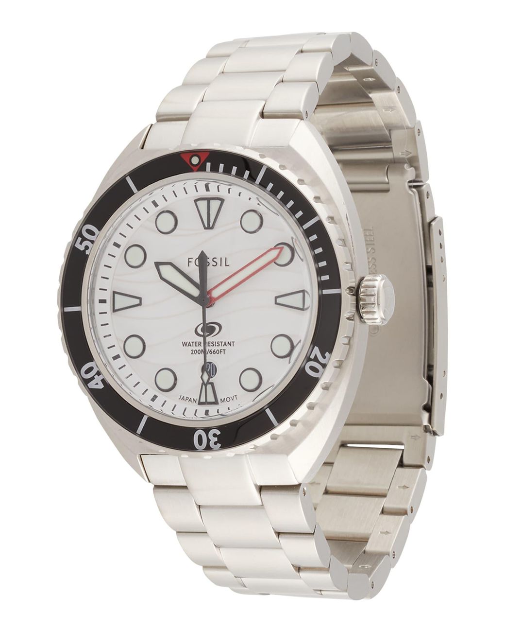 Fossil Uhr Breaker in Gray für Herren