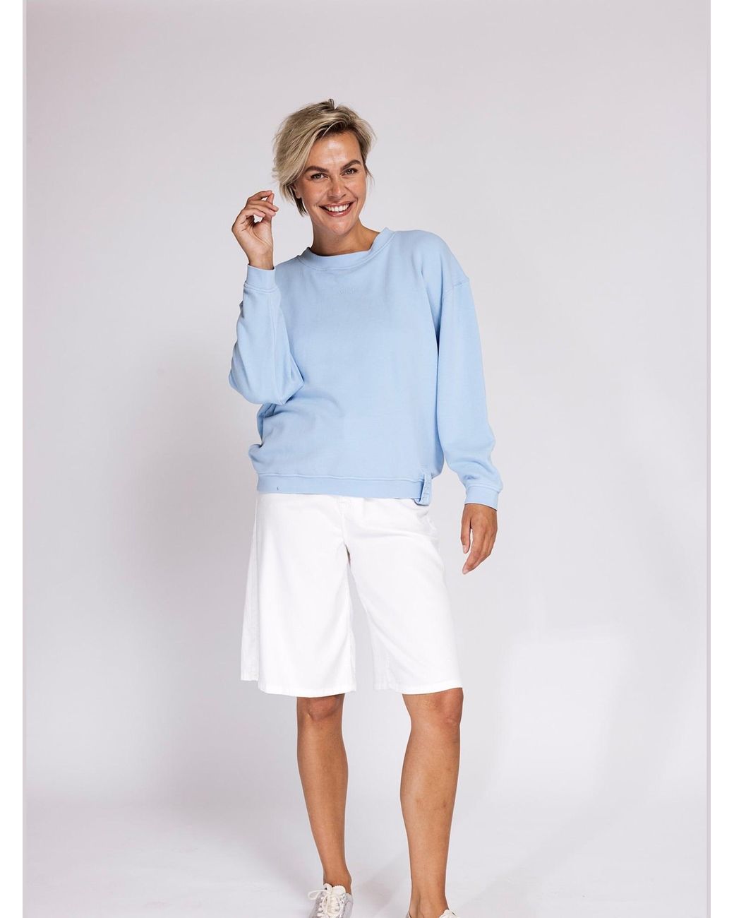Zhrill Blue Sweatshirt Zhseraphina