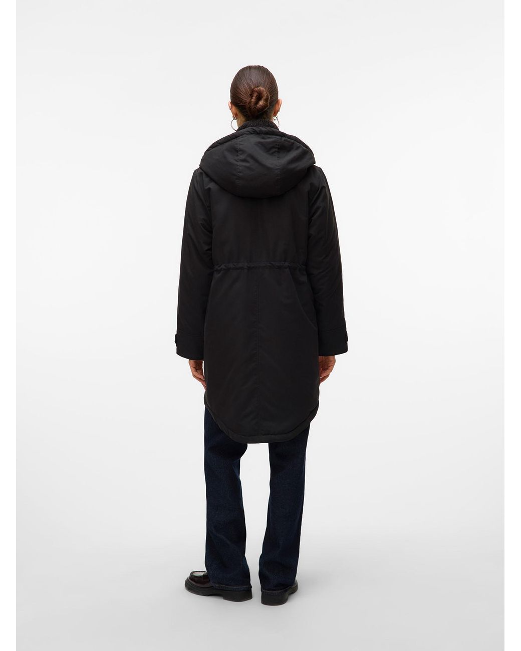 Vero Moda Black Parka Vmsavanne