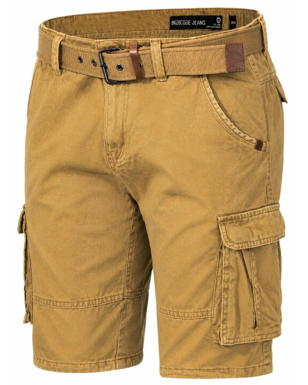 INDICODE Cargohose in Yellow für Herren
