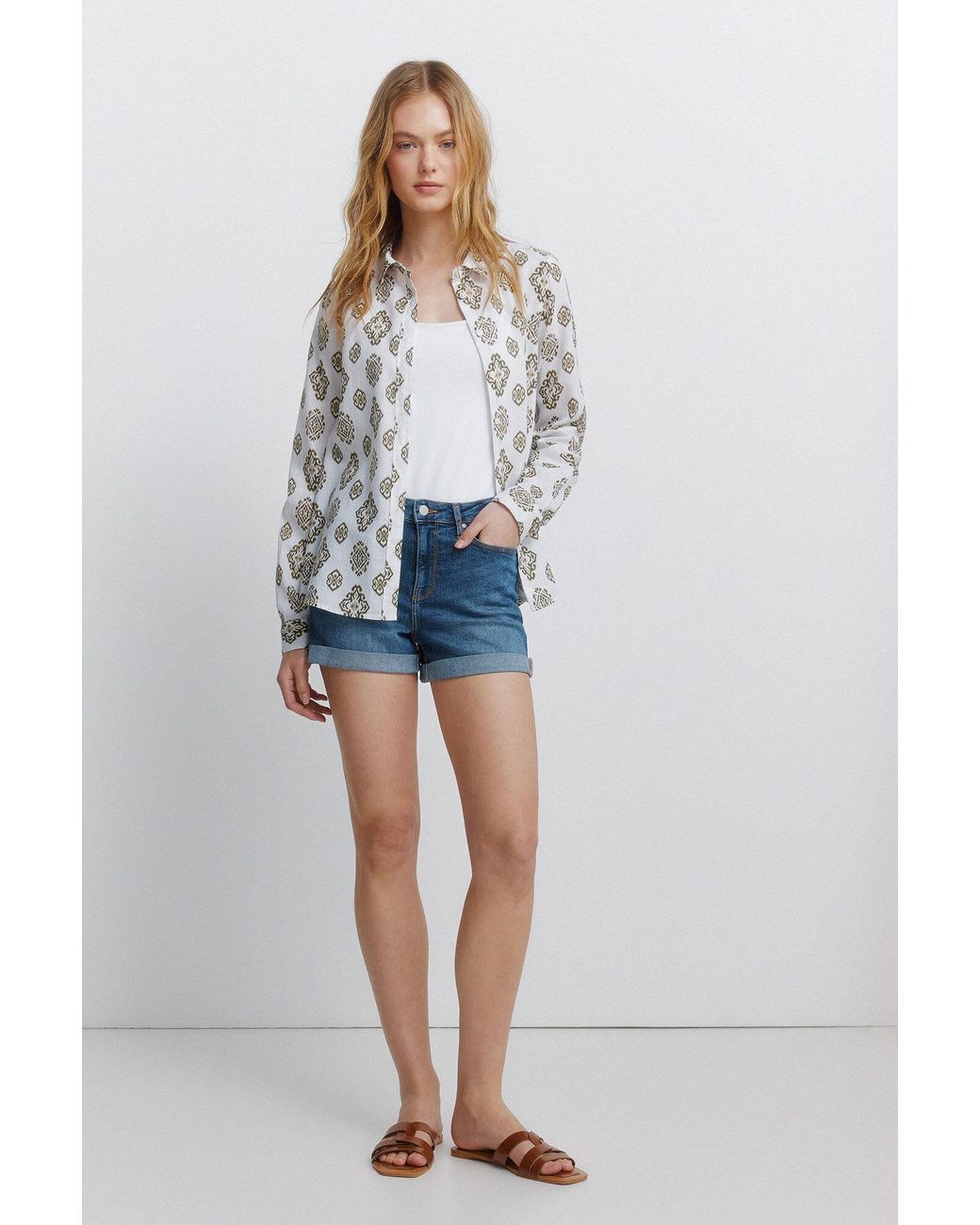 Springfield White Bluse