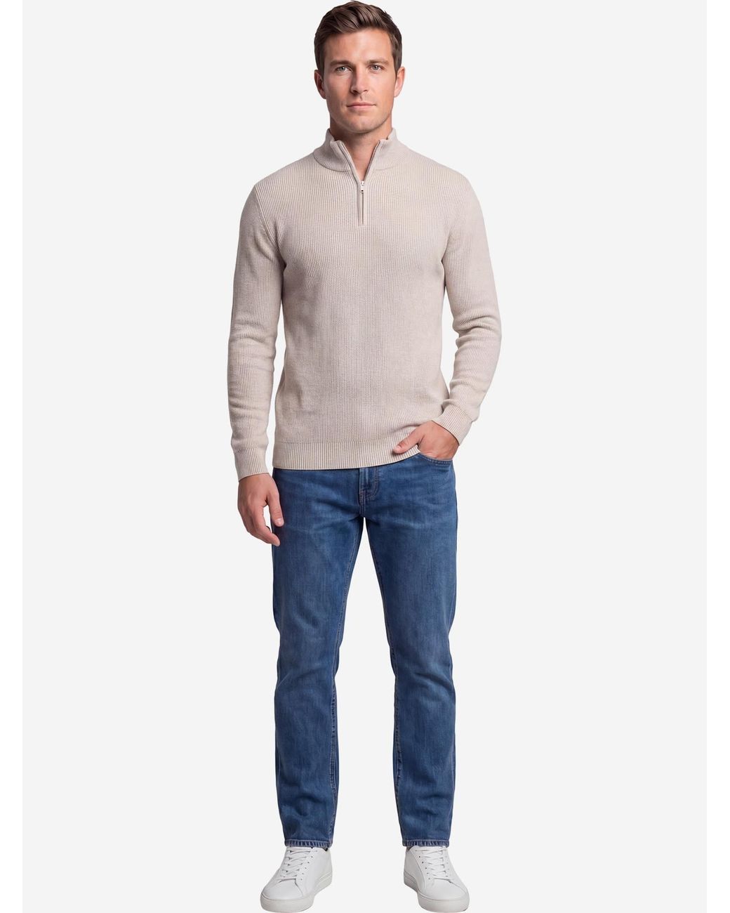 S.oliver Oliver Pullover in White für Herren