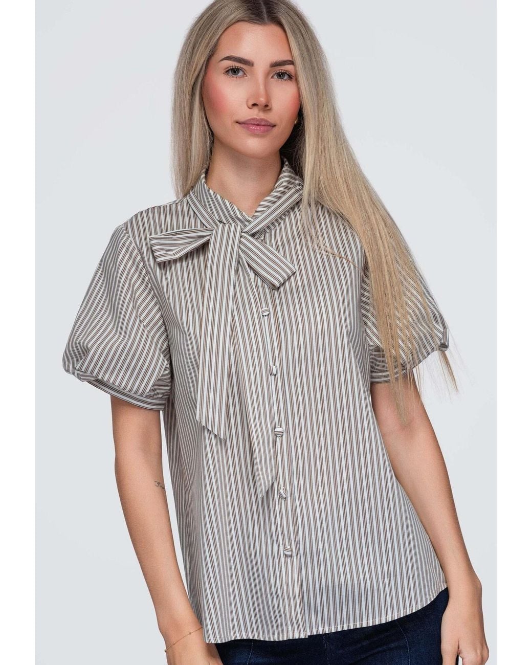 Ombre Gray Bluse