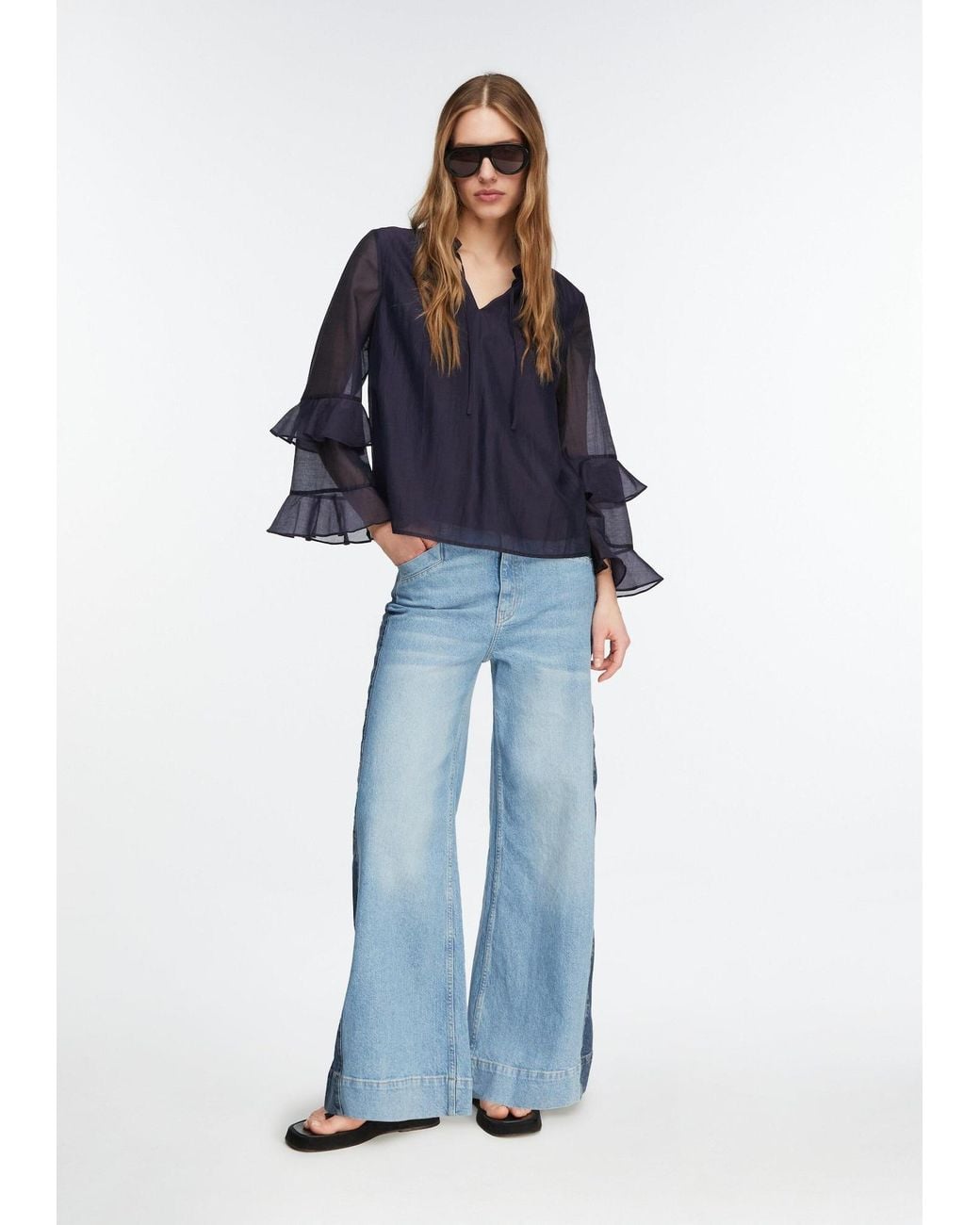 Comma, Blue Bluse