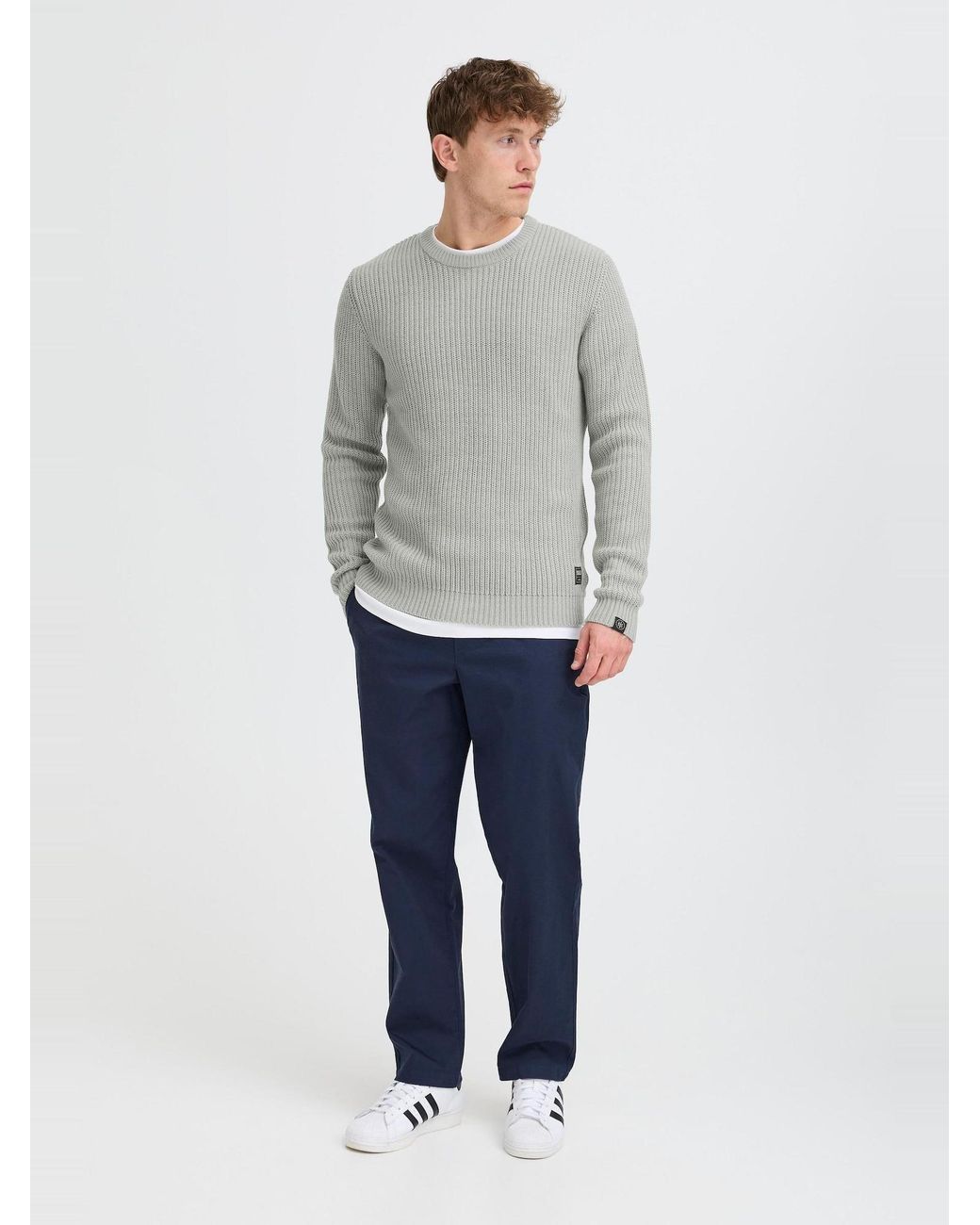 Solid Pullover Sdaron in Gray für Herren
