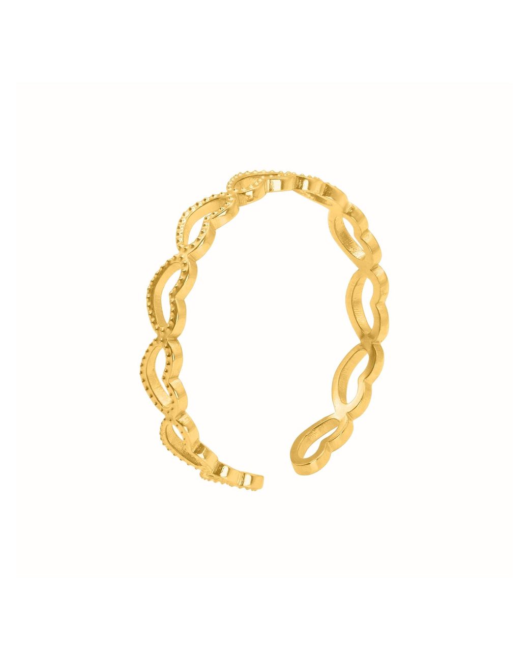 Heideman Metallic Ring Piar