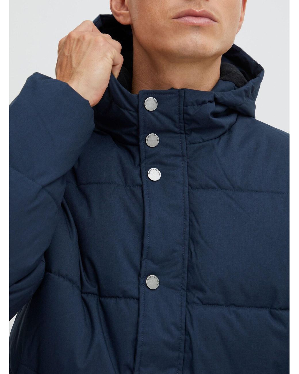 Solid Übergangsjacke in Blue für Herren