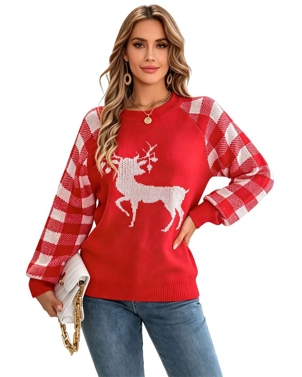 KoJooin Red Pullover