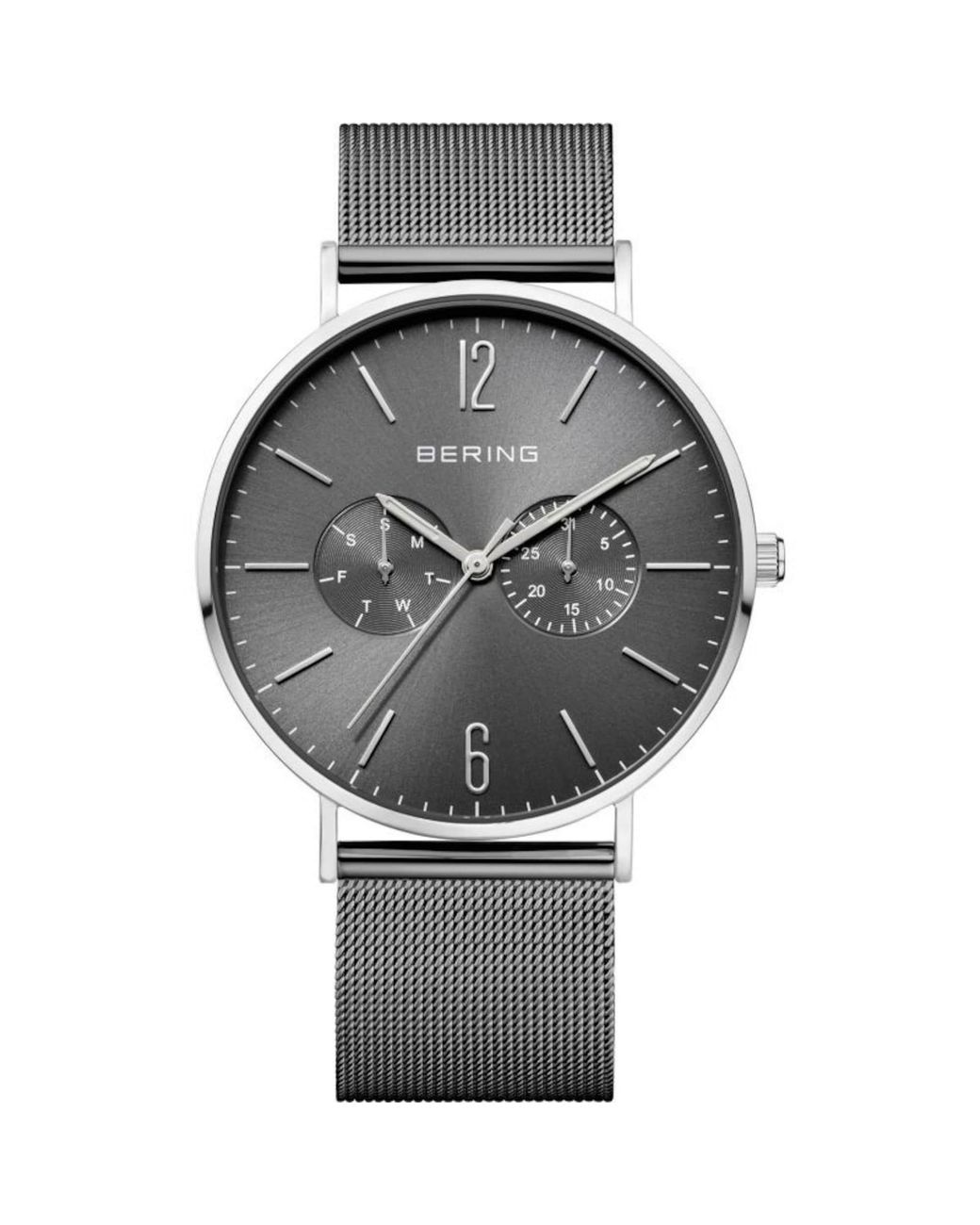 Bering Uhr Classic in Metallic für Herren