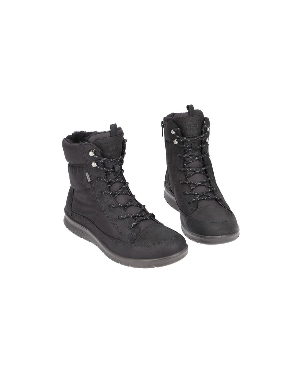 Ecco Black Boots Babett Boot Stiefel Gore-Tex